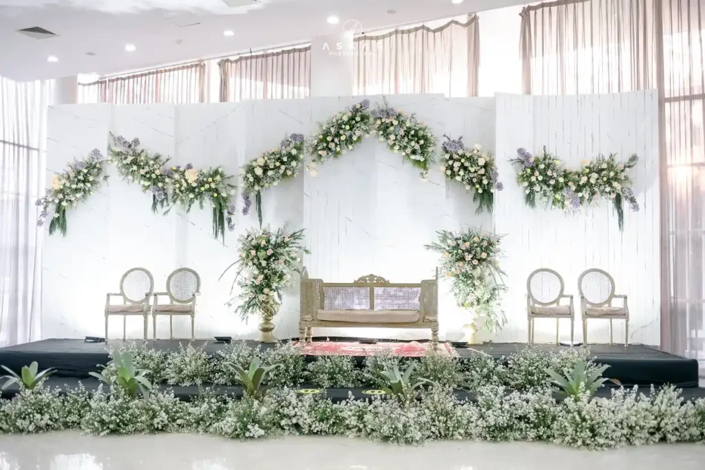 decoration minimalist wedding